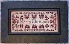 Quaker Christmas Sampler by Carriage House Samplings